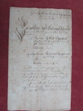 Alte urkunde gebraucht kaufen  Teuchern