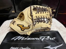 Luva dura de beisebol Mizuno Pro HAGA JAPÃO campo externo pedido personalizado feito no Japão comprar usado  Enviando para Brazil