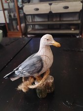 Carved wood seagull for sale  Jacksonville