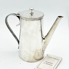 Caffettiera inglese argento usato  San Giorgio a Liri