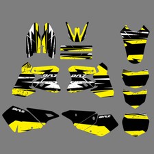 Usado, Adesivos adesivos de fundo Team Graphics para Suzuki DRZ400 2000-2020 DR-Z 400 comprar usado  Enviando para Brazil