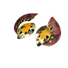 Berebi earrings sculptured for sale  Youngstown