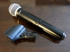 Microfone Shure PG58 BLX2 H10 dinâmico profissional 542-572 MHz, usado comprar usado  Enviando para Brazil