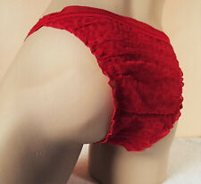 Red nylon frilly for sale  CONSETT