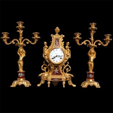 Superbe garniture cheminée d'occasion  Senlis