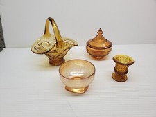 Vintage amber orange for sale  Saint Johnsbury