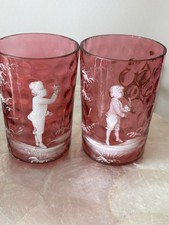 Mary gregory cranberry for sale  Bloomsbury