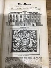 Antique print 1832 for sale  BECCLES