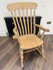Solid wood rocking for sale  CLITHEROE