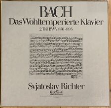 Usado, Bach The Well-Tempered Clavier Book 2 SVIATOSLAV RICHTER Eurodisc 3 LP Box MINT comprar usado  Enviando para Brazil