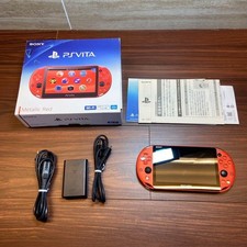 Console carregador PS Vita vermelho metálico PCH 2000 ZA26 PSV fino  comprar usado  Enviando para Brazil