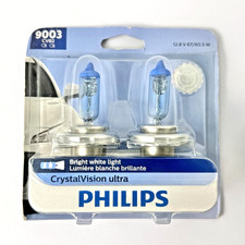 Par de lâmpadas de halogênio para faróis Philips CrystalVision Ultra 9003 HB2 H4 12.8V CVB2 comprar usado  Enviando para Brazil