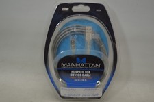 Usado, Cabo de dispositivo Manhattan alta velocidade USB 2.0 A macho/mini 4 pinos macho 10 pés comprar usado  Enviando para Brazil