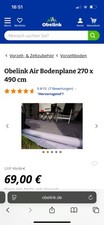 Bodenplane aufblasbar camping gebraucht kaufen  Apolda