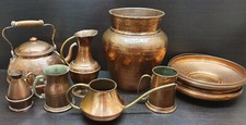 Set hammered copper for sale  GAINSBOROUGH