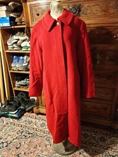Cappotto donna rosso usato  Italia