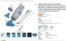 Kokido rechargeable handheld for sale  Fairfax