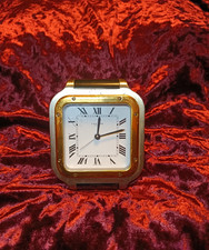 Vintage clock cartier for sale  Espanola