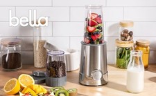 Liquidificador Bella Rocket conjunto completo 12 peças suco portátil de aço inoxidável sem BPA comprar usado  Enviando para Brazil