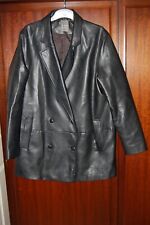 Ladies black faux for sale  MANSFIELD