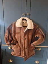 Topshop shearling jacket for sale  WAKEFIELD
