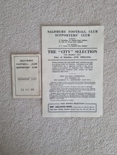 Salisbury football club for sale  FALMOUTH
