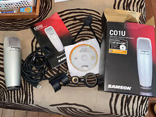Microfone Samson C01U USB estúdio condensador profissional  comprar usado  Enviando para Brazil