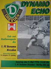 Programm 1995 dynamo gebraucht kaufen  Lübbenau/Spreewald