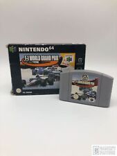 Usado, F-1 World Grand Prix • N64 • Nintendo 64 • Zustand gut • gebraucht • OVP comprar usado  Enviando para Brazil