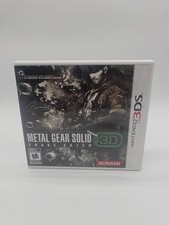 Metal Gear Solid 3D: Snake Eater (Nintendo 3DS, 2012) CIB / Completo - Testado comprar usado  Enviando para Brazil