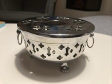Stövchen rund silver gebraucht kaufen  Ludwigsfelde