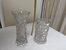 Old heavy glass for sale  BIGGLESWADE