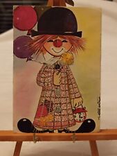 Clown carte postale d'occasion  Cuq-Toulza