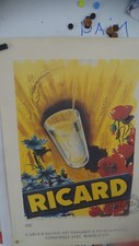 Affiche poster ricard d'occasion  Saultain