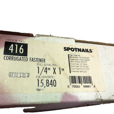 416 corrugated fasteners for sale  WIMBORNE