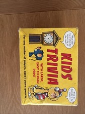 Kids trivia game for sale  CHESTERFIELD