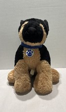 Cachorro pastor alemão realista Nintendo Nintendogs com coleira animal de pelúcia comprar usado  Enviando para Brazil