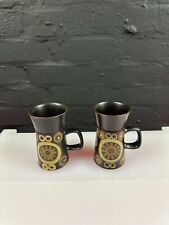 2 x duże duże kubki Denby Arabesque 5,5" wysokie 3 zestawy dostępne na sprzedaż  Wysyłka do Poland