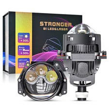 Farol laser 3,0"" bi LED projetor lente hiperbolóide para Hella 3R G5 retrofit, usado comprar usado  Enviando para Brazil