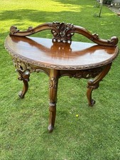 Vintage mahogany console for sale  KETTERING