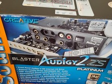 Placa de som Creative Sound Blaster Audigy 2 ZS platina nova na caixa aberta comprar usado  Enviando para Brazil