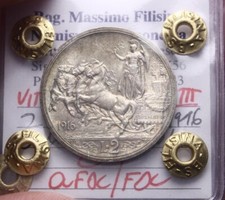 Veiii lire argento usato  Italia