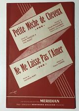 Partition petite meche d'occasion  Hagondange