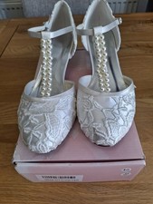 Beautiful cream beaded for sale  LLANDUDNO