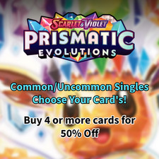 Prismatic evolutions commons for sale  MALVERN