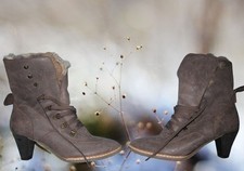 Bottines beige taupe d'occasion  Fonsorbes
