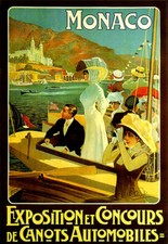 Art print monaco for sale  Lytham St. Annes