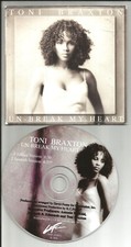 TONI BRAXTON Un Beak My Heart RARE SPANISH version LIMITED USA CD single unbreak comprar usado TONI BRAXTON Un Beak My Heart RARE SPANISH version LIMITED USA CD single unbreak comprar usado  Enviando para Brazil