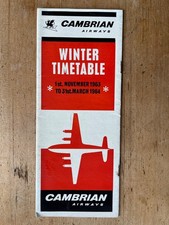 Cambrian airways winter for sale  LEIGHTON BUZZARD