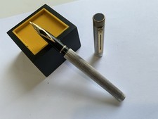 Sheaffer targa silver for sale  DERBY